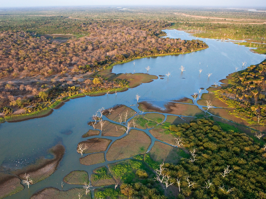 aerial-view-of-the-okavango-delta-channels-and-landscape
